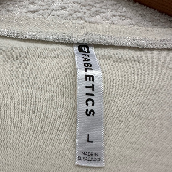 Fabletics Women’s Long Sleeve T-Shirt Beige Size Large - Picture 6 of 6